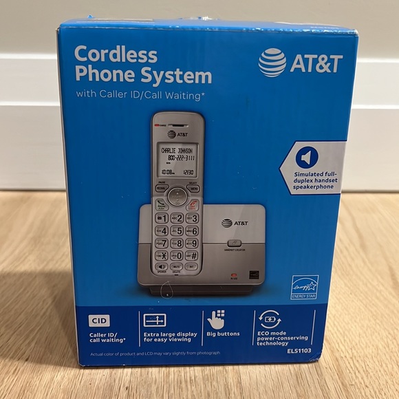 AT&T Cordless Phone System with Caller ID / Call Waiting - Picture 3 of 3